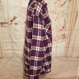NWOT INSO Collection Plaid Shirt Size XL